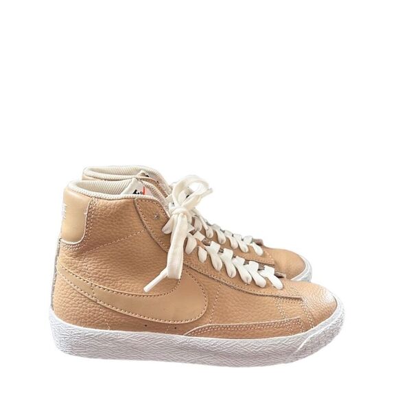 Nike Blazer Mid Premium Linen Summit Tan Women’s Size 6 - Picture 1 of 9